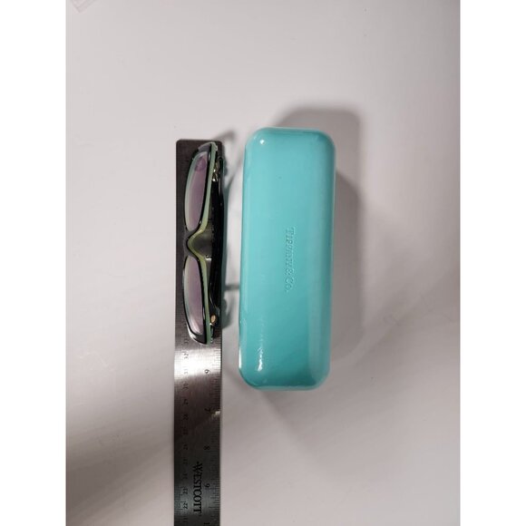 Tiffany & Co Womens Black Eyeglass Frames TE2016 A055 51mm With Turquoise Hard C - Picture 11 of 16